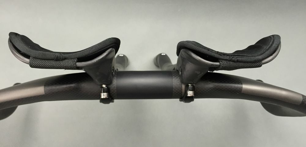 TOSEEK Carbon Fiber Bicycle Handlebar TT Road Bike Bullhorn Bar Aero Bar 31.8mm