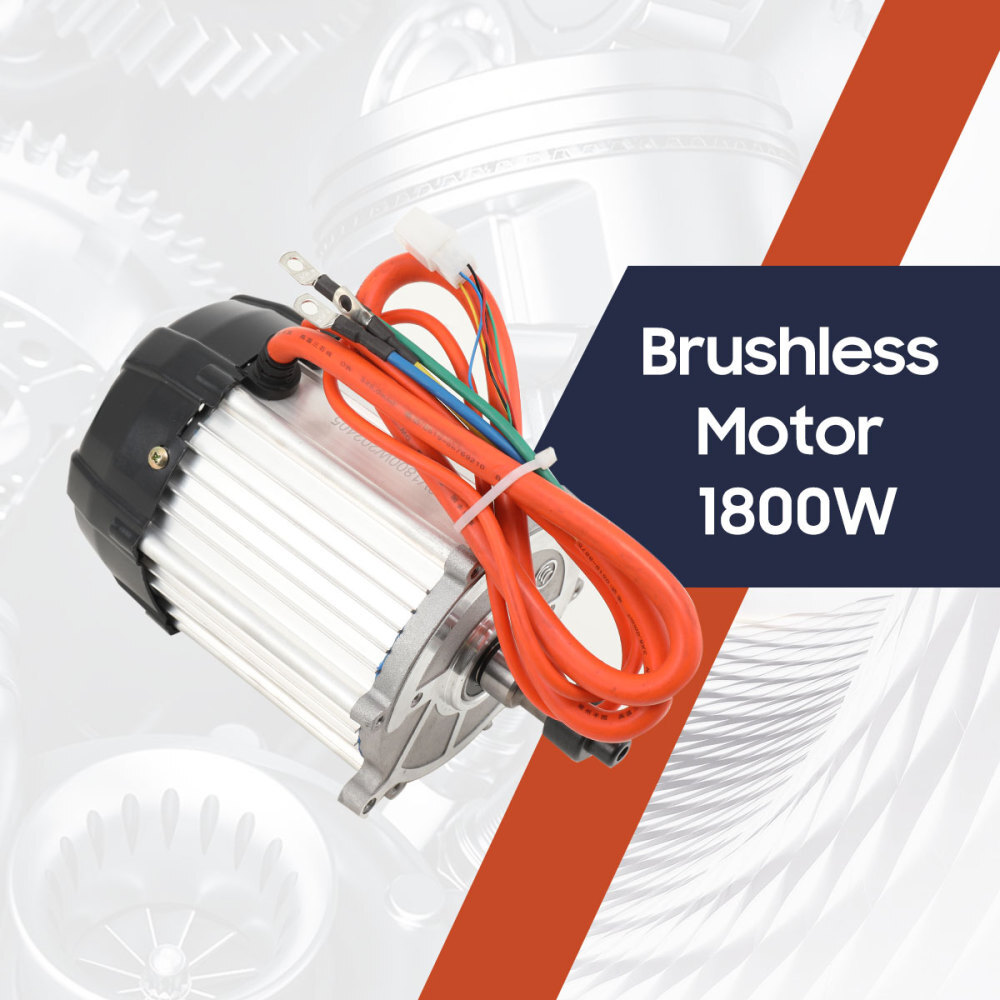 1800W 60V Electric Tricycle Motor High Speed Trike Brushless Motor 3000r/min