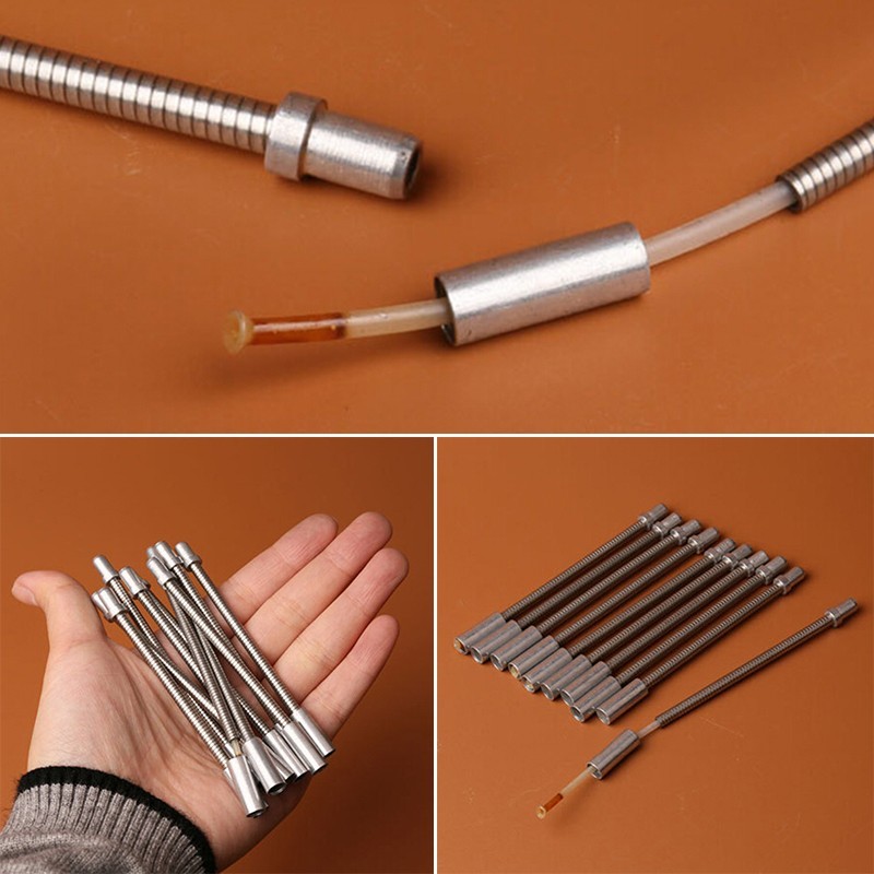 4Pcs Set Mountain Bike Bicycle V Brake Cable Stainless Steel Brake Tube Fittings