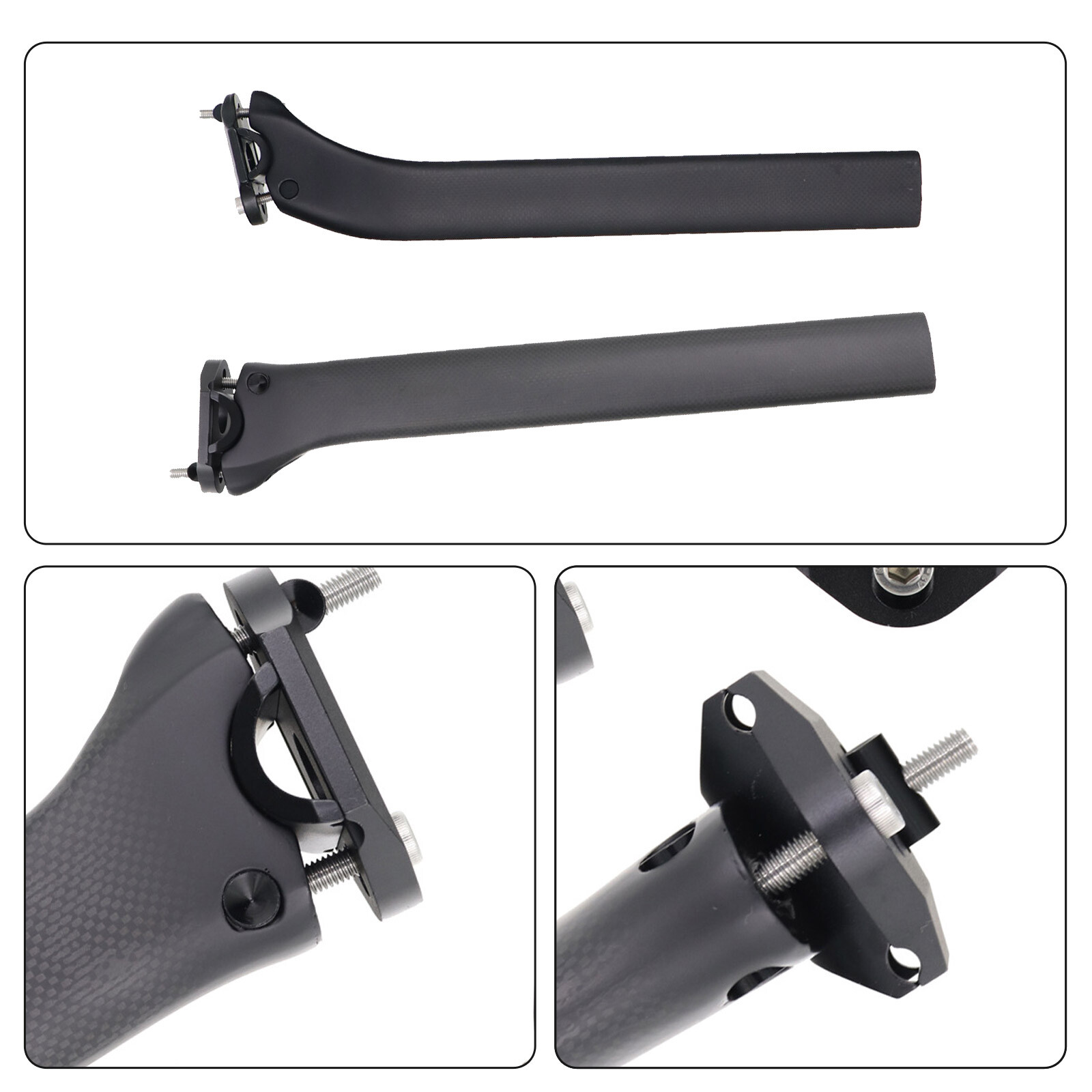 F8/F10/12 Carbon Road Bike Seatpost 0/25 Degree 340MM Bicycle Seat Post