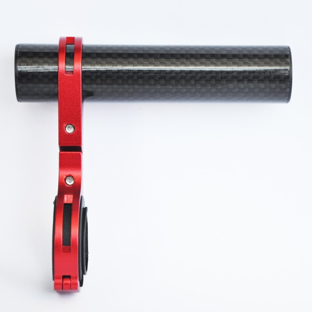 Bike Handlebar Extender Extension Carbon Fiber Bracket Aluminum Alloy Clamp F…