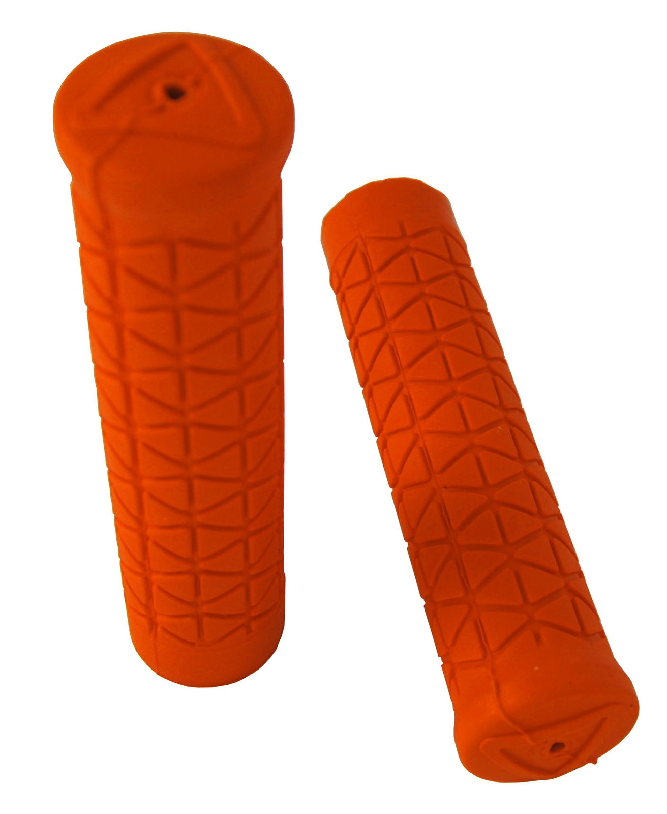 AME Tri flangeless bicycle grips (MTB or BMX) – ORANGE
