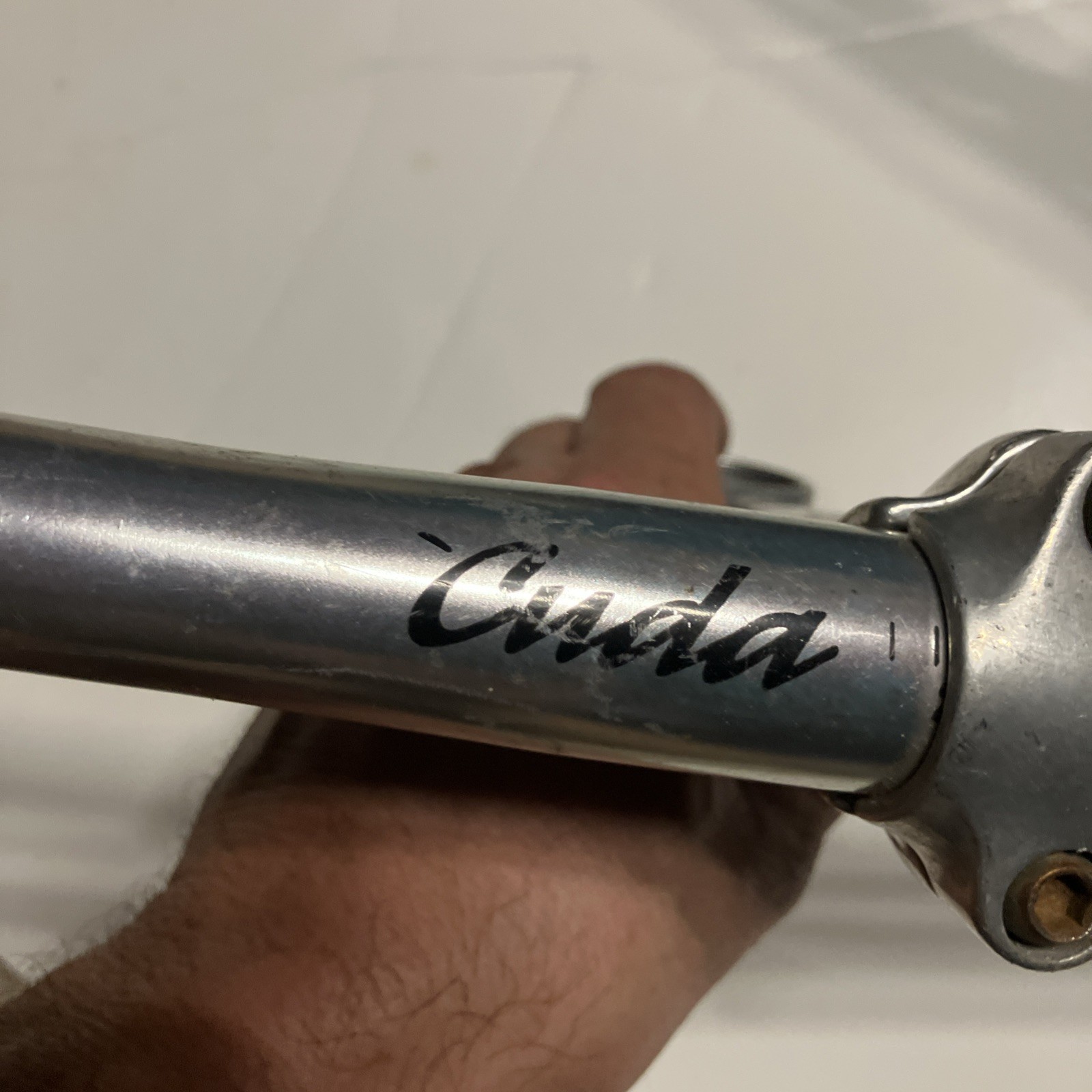 VINTAGE BARRACUDA CUDA MTB HANDLEBAR AND STEM 22″