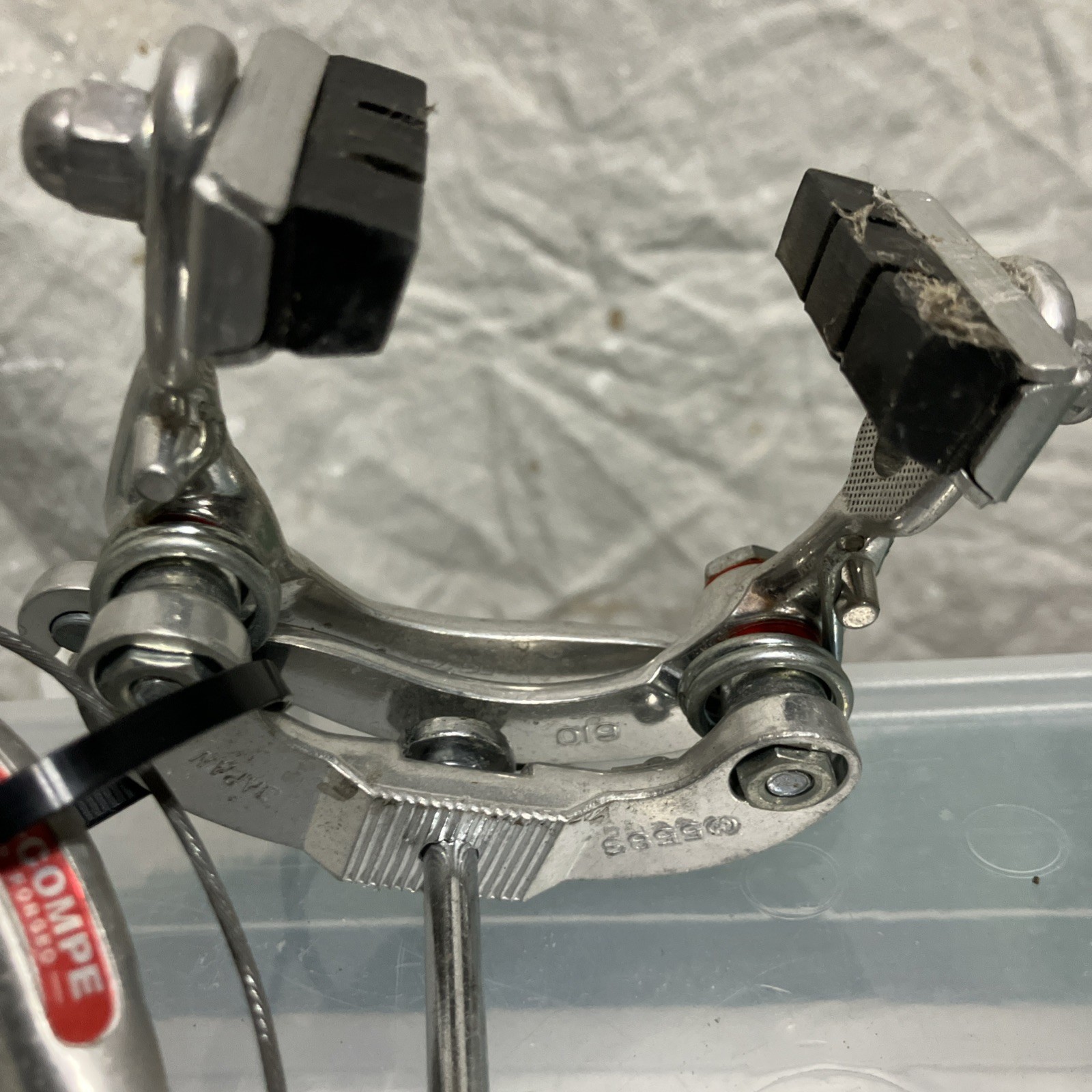 Vintage Dia-Compe Center Pull Brake Calipers Pair Front Rear Japan Levers Road