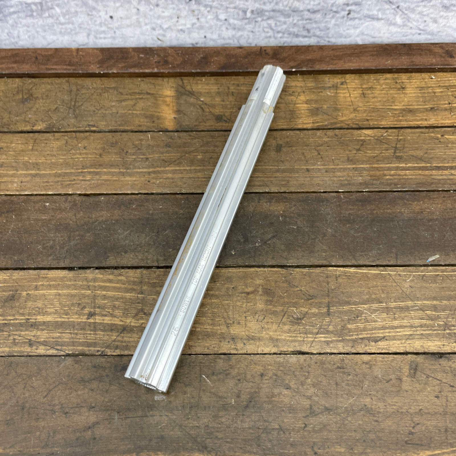 26 mm Fluted BMX Seatpost Sower 26.0 mm Old School BMX OG Post 10 in Alloy 80s