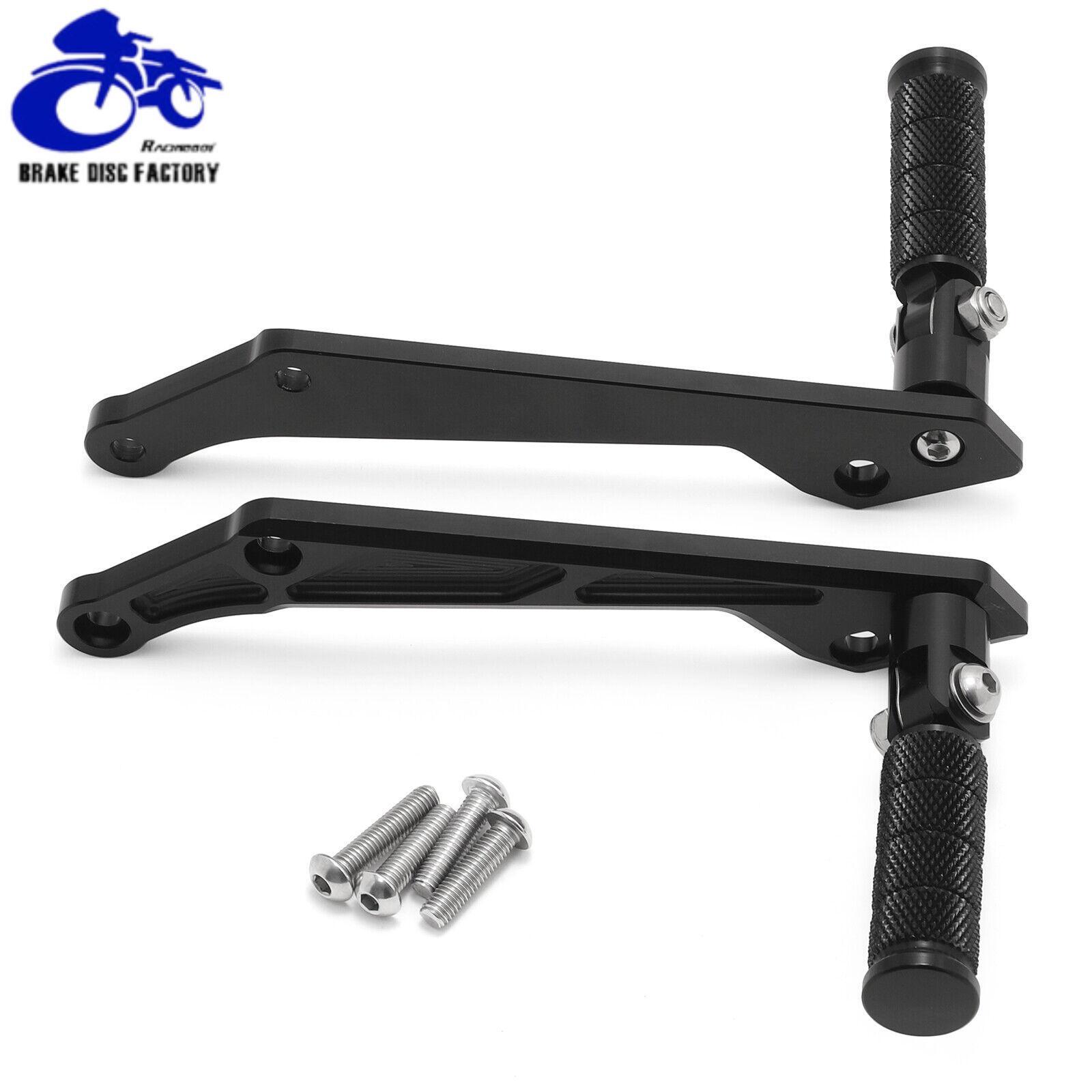 Rear Foot Pegs Pedal Bracket For SUR-RON X Light Bee X For 79Bike Falcon M Black