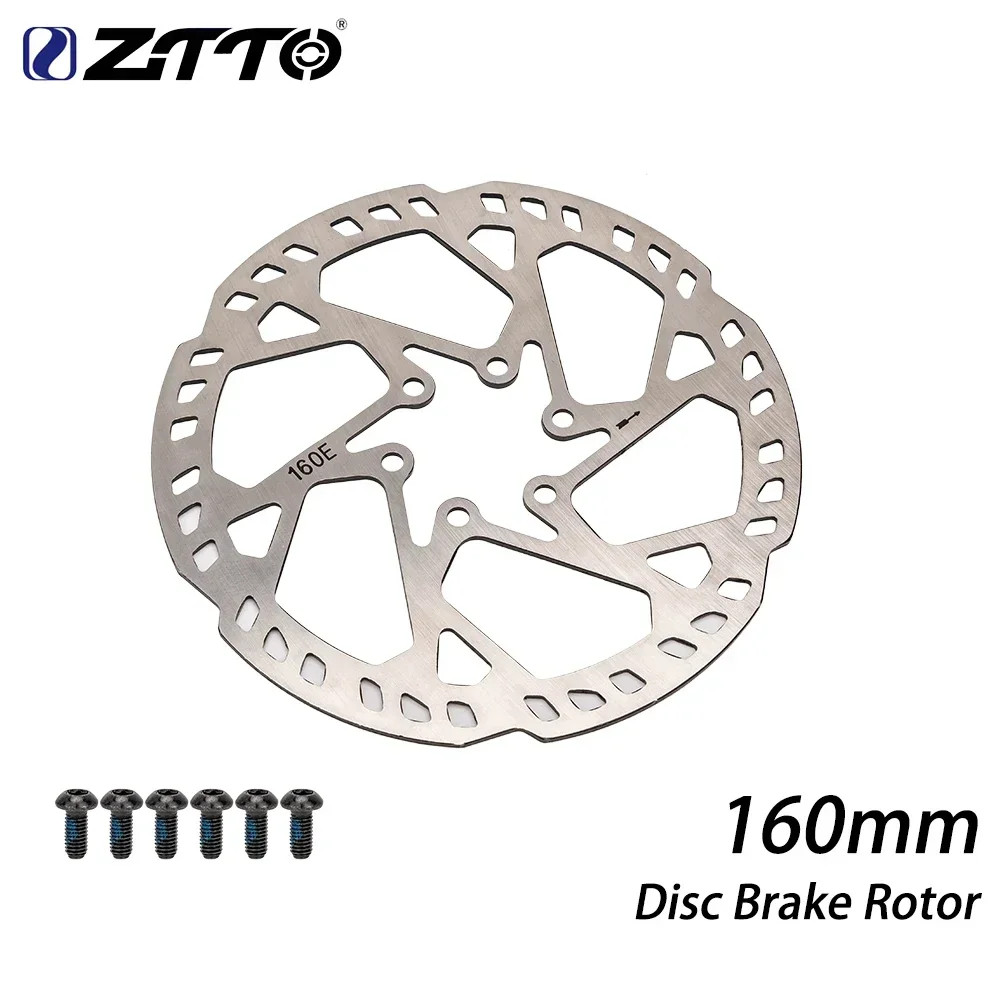ZTTO 2.3mm Thicken MTB E-Bike Disc Brake Rotor 160/180/203/220mm 6-Bolt