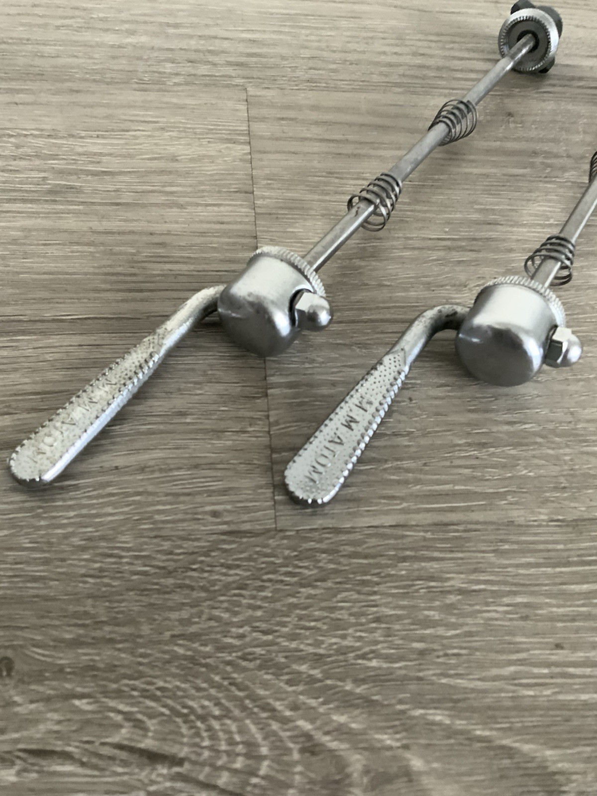 MAILLARD MM ATOM QUICK RELEASE SKEWER SET 100-122/126 MM SPACING STEEL 170 GRAMS
