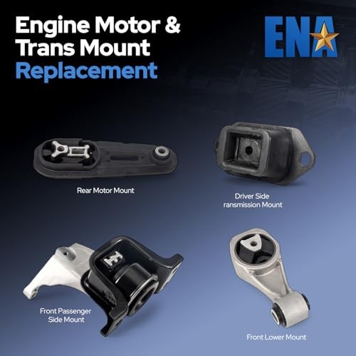 Engine Motor and Trans Mount for A7376 A4360 A7382 A7380 Set of 4 Compatible