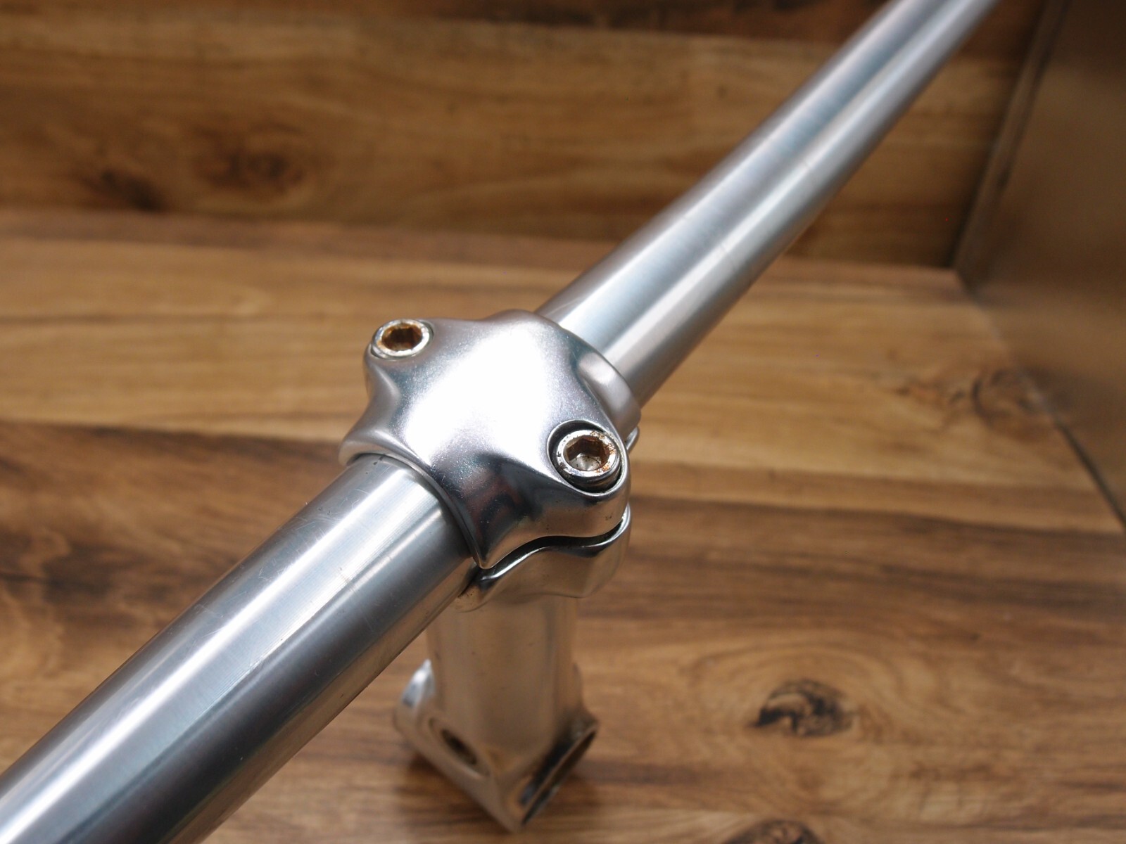 flat handlebar LEECHI for MTB + ahead stem 1 1/8 in