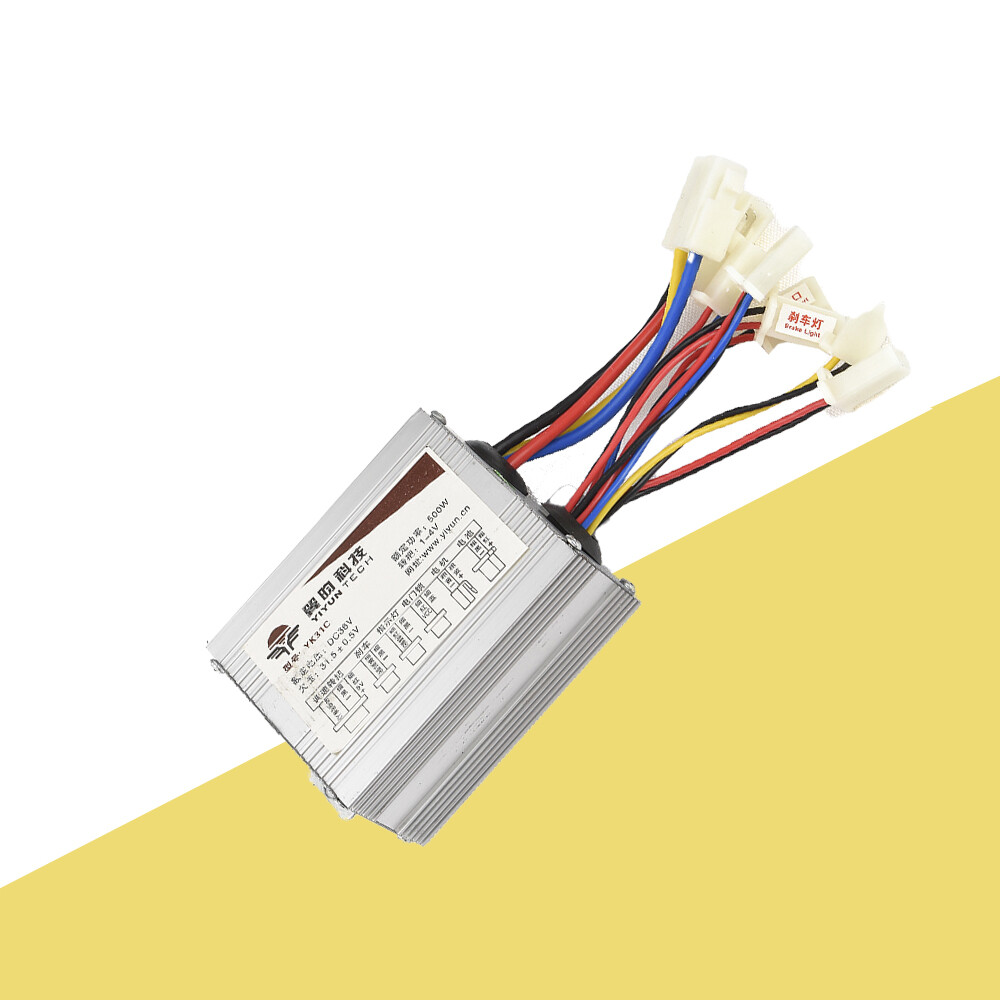 24V 36V 48V 500W Brush Controller For Electric Bike Scooter Speed Brush Motor