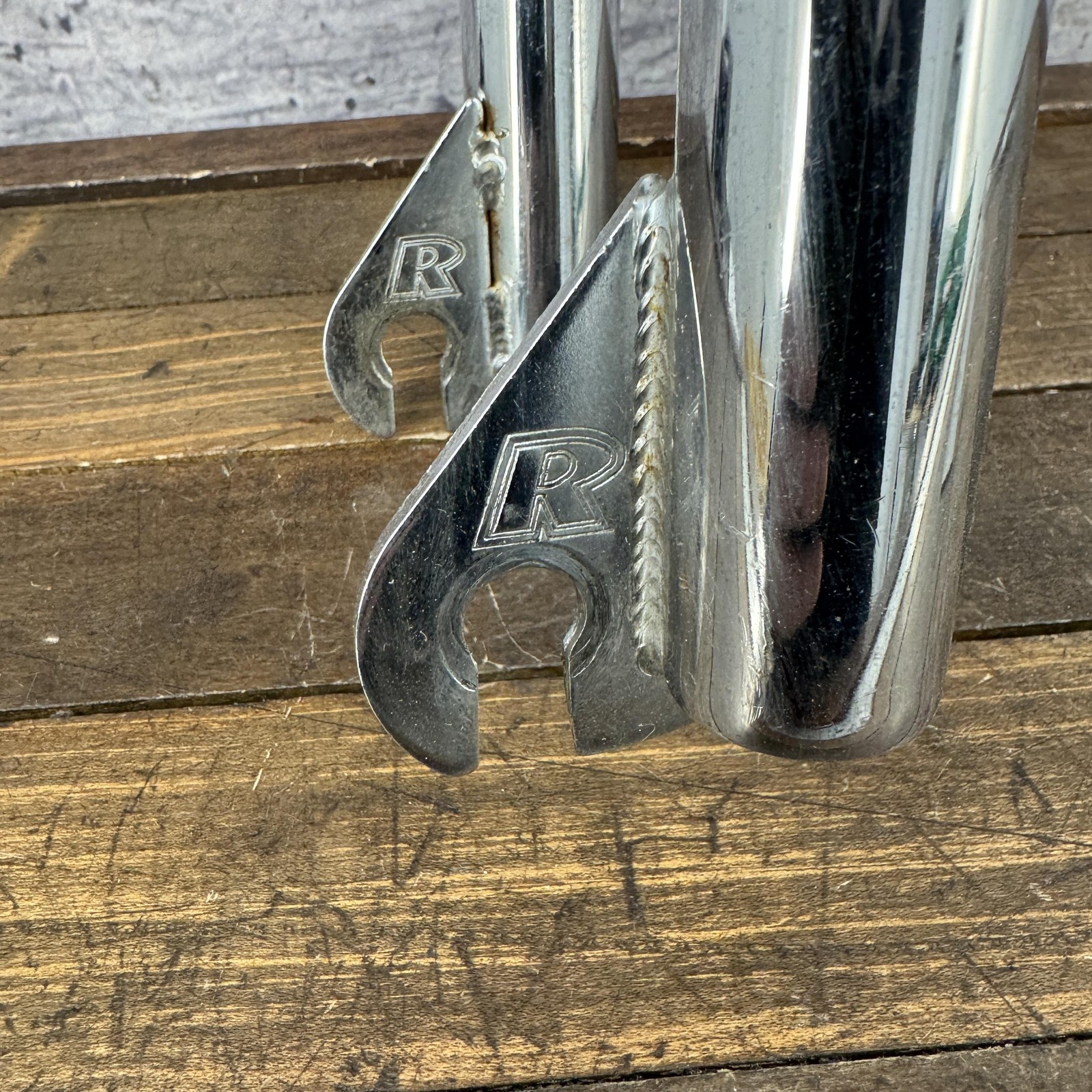 Vintage Robinson BMX Fork 20in 1 1/8 Threadless Chrome Steel 10mm 3/8 1997 97