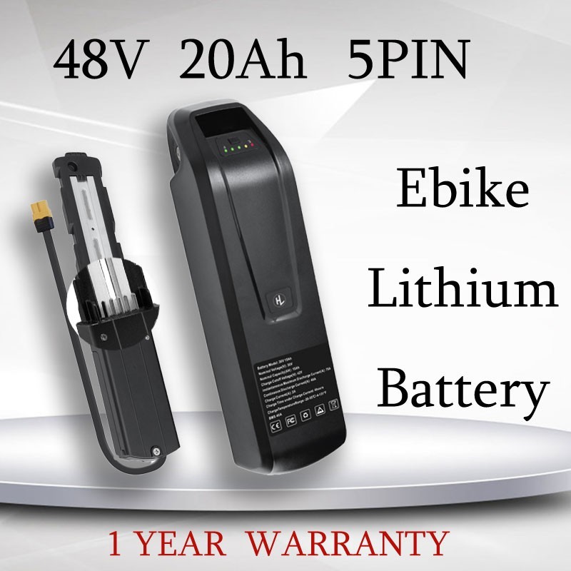 52V 48V 36V 10Ah/15Ah/20Ah Ebike Lithium Battery For Hailong 0W-1500W Motor