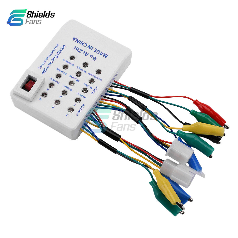 Brushless Motor Tester Ebike Testing Device Electric Hall Tester Detector 24-72V