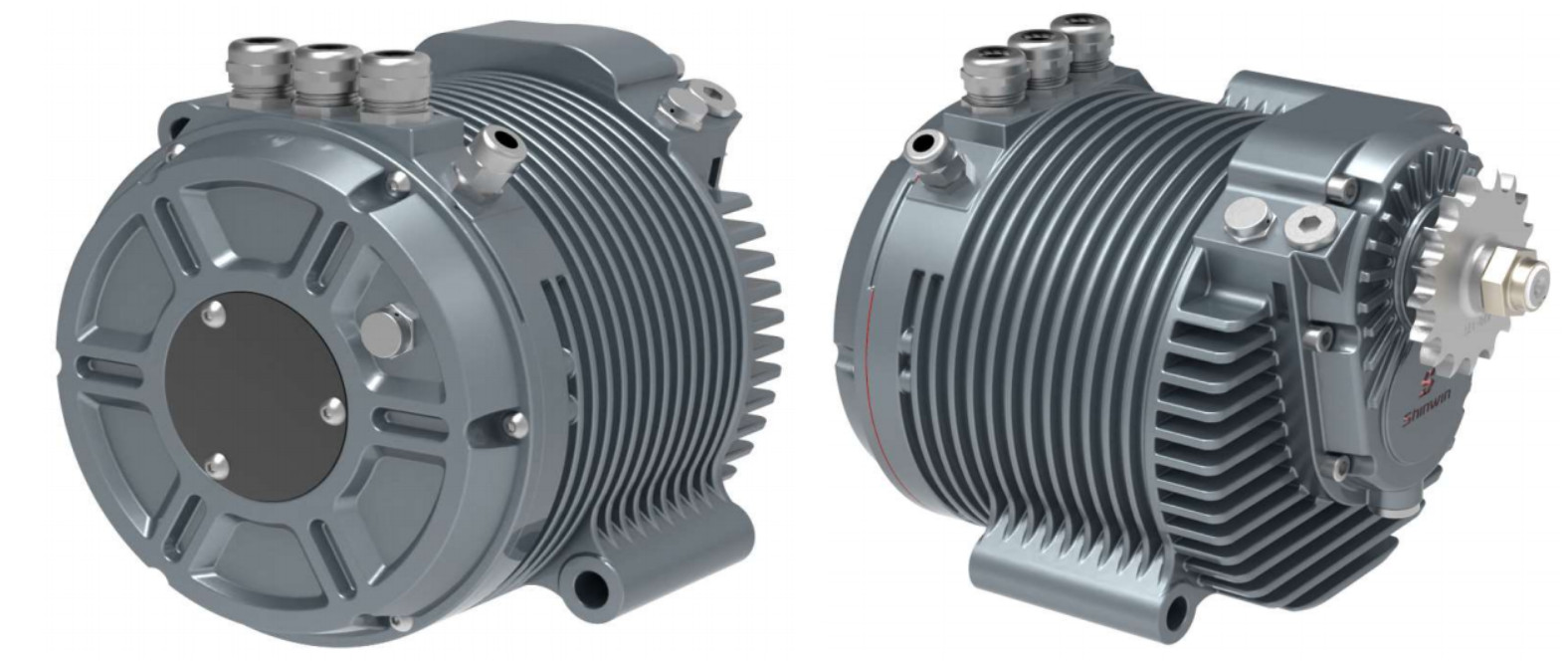 Shinwin MG160-A 72V 12KW 1:2.5 Gear Reduction mid drive motor kit(ND72850)