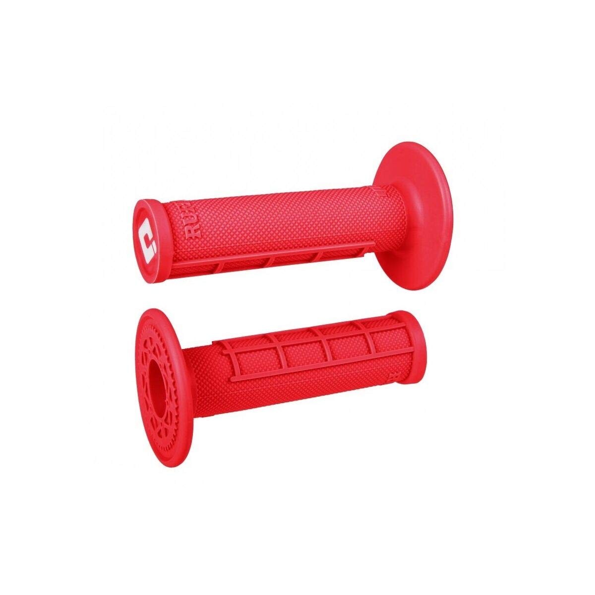 ODI Motocross Half Waffle Grips Red