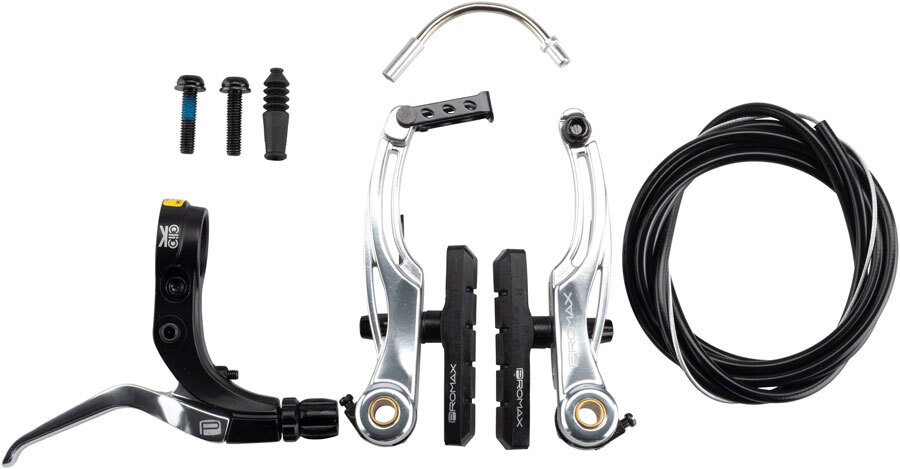 Promax P-1/Click V-Point Linear Pull Brake Kit – 108mm, Silver