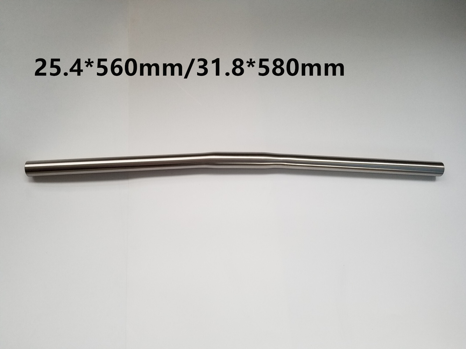 Titanium Flat Handle Bar 25.4*600mm-Mountain Bike/MTB Double Butted TI