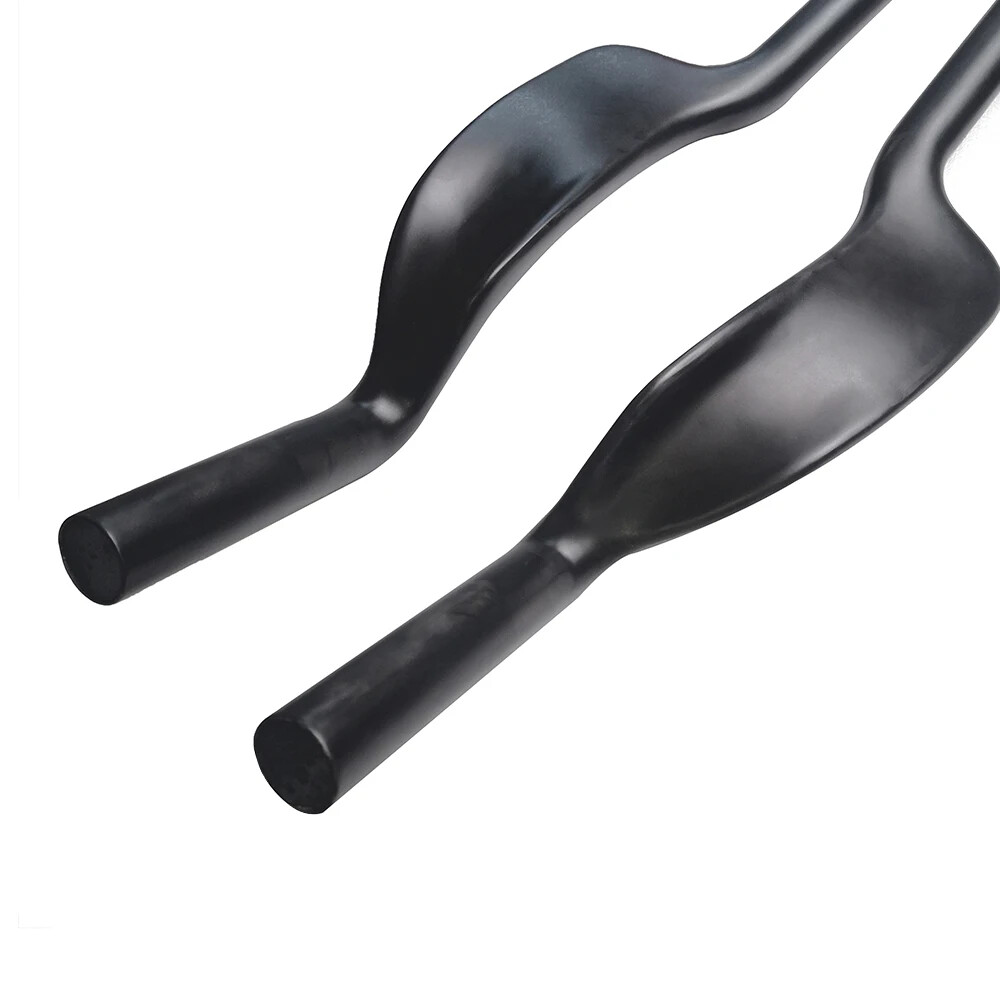 Carbon Fiber TT Road Bicycle Handlebars 31.8×400 420 440mm Caliber Triathlon Bar