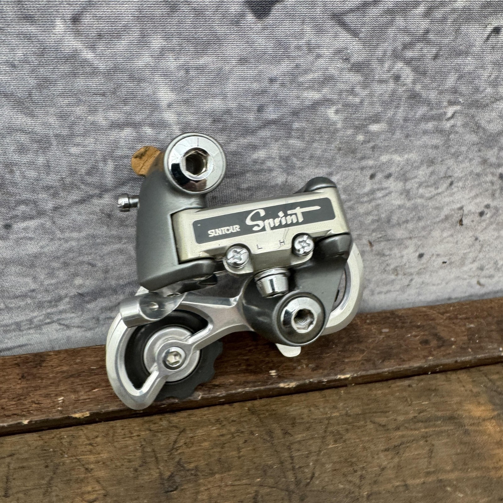 Vintage Suntour Sprint Rear Derailleur Short Cage NOS New Road Bike Japan 185g