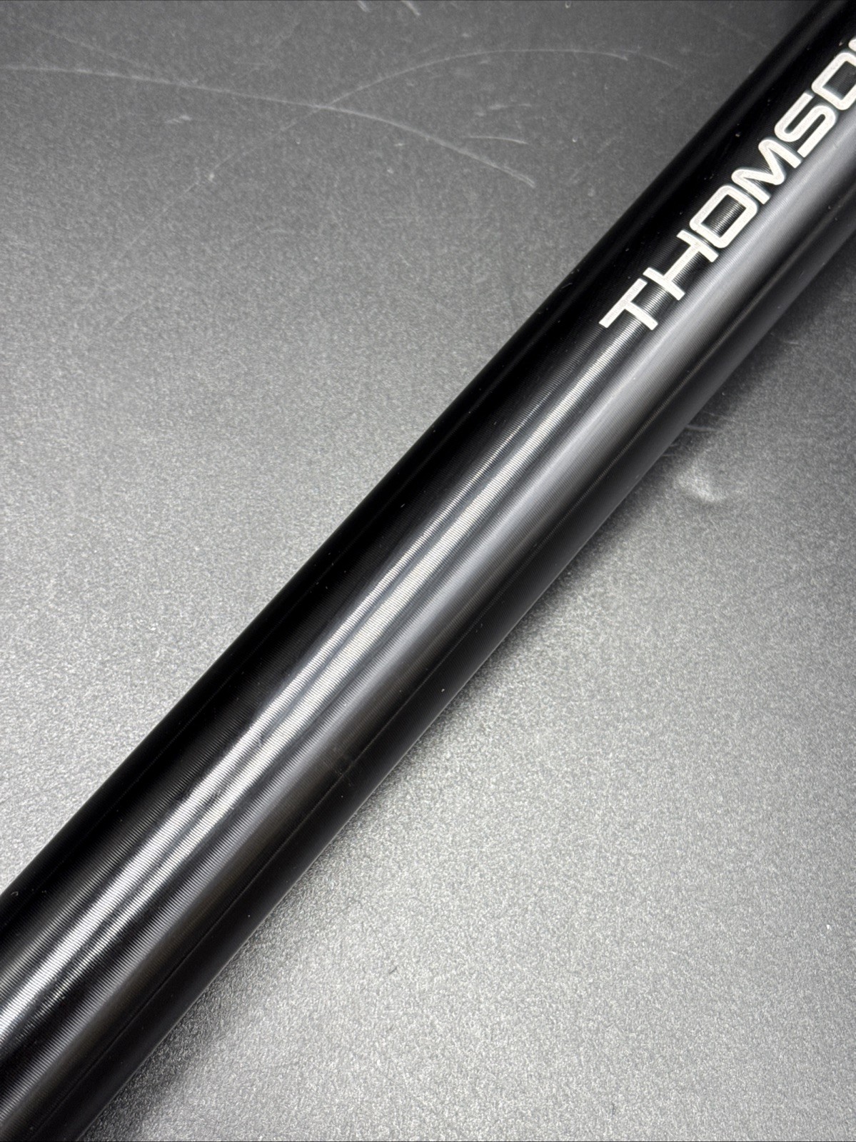 THOMSON Elite Zero Setback 30.9mm x 367mm Black Seatpost NEAR MINT USED