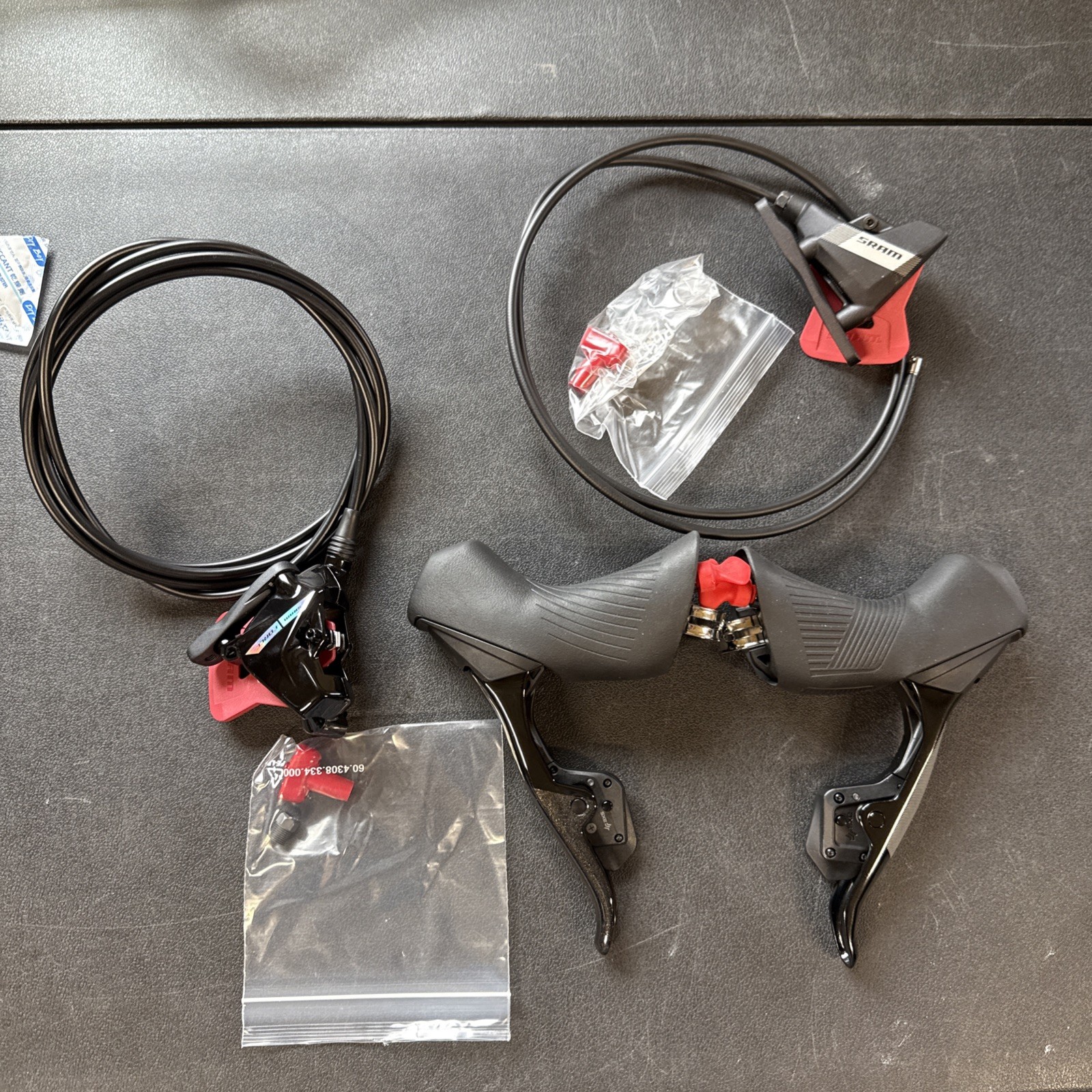 Sram Force/apex D1/d2 Axs Shifter Set 1000/1700mm Hydraulic Disc (NW)