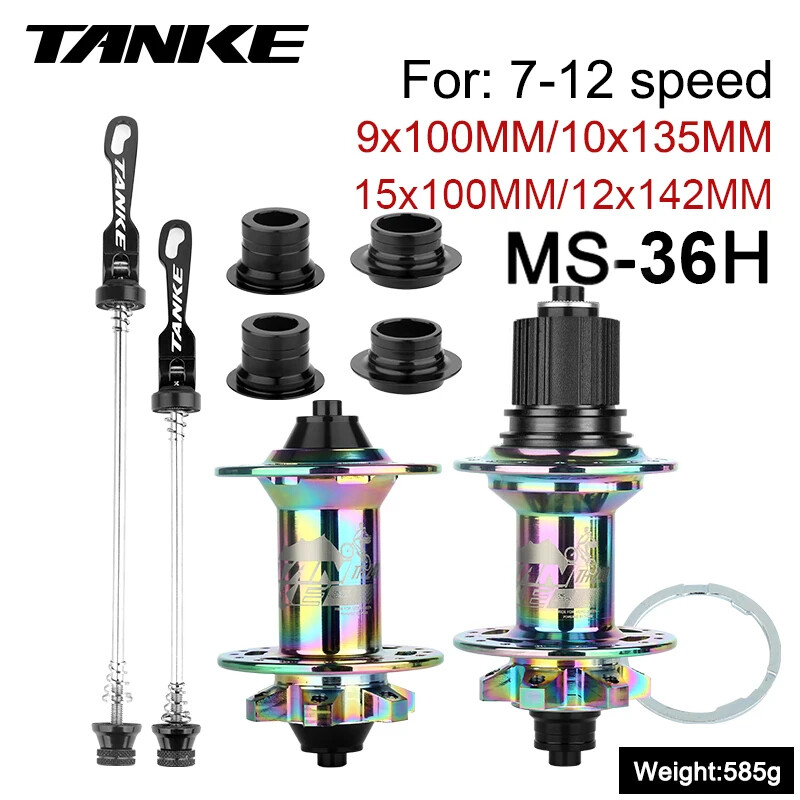 Mountain Bike Quick Release Hub 36H 6 Claw 108 Clicks Sealed Bearing Disc Brake