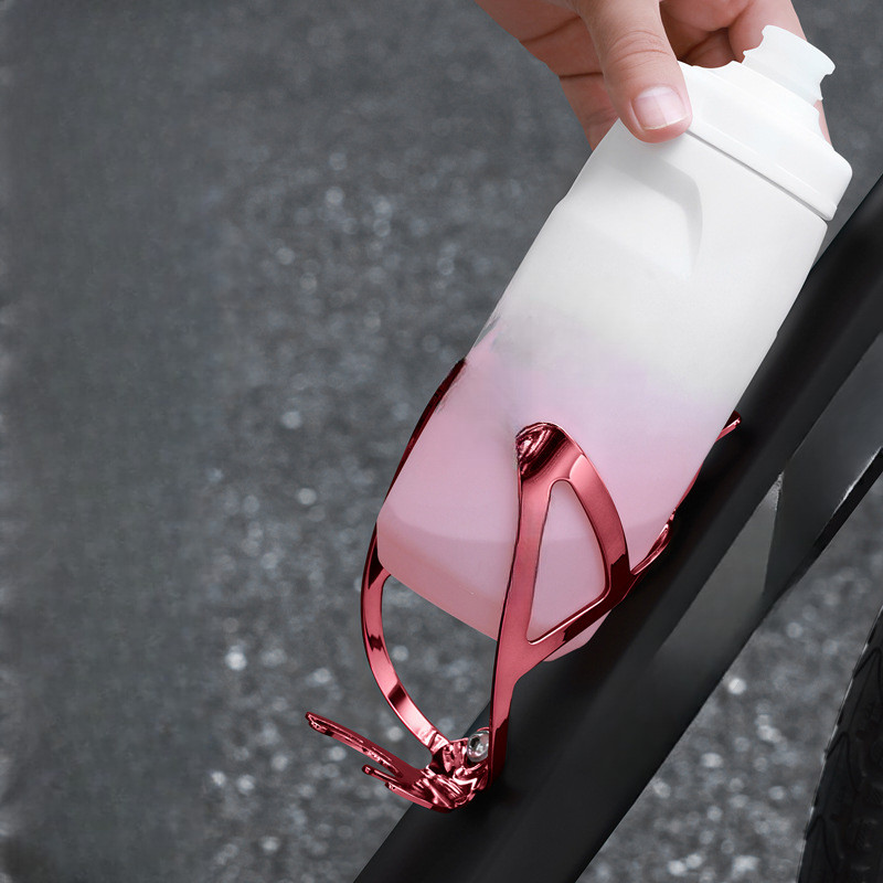 Water Bottle Holder for Bicycle Aluminum Alloy Construction 40g Weight