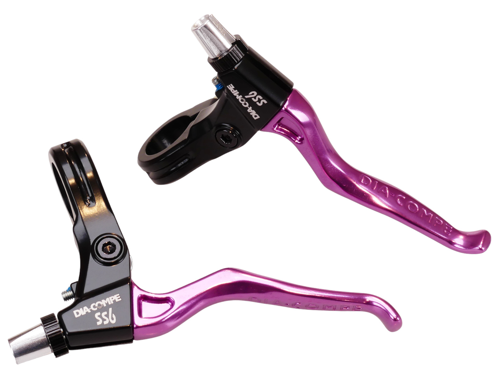 Dia-Compe SS6 Old School MTB Mountain Bicycle Brake Levers Lever Set – PURPLE