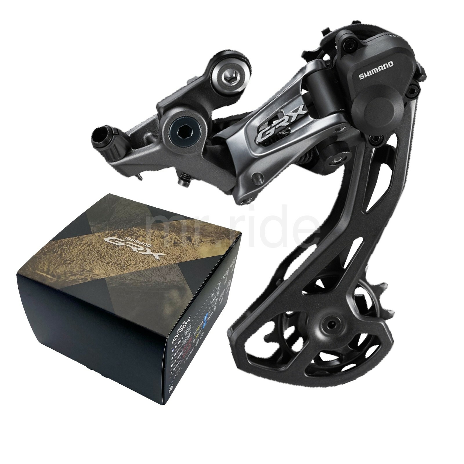Shimano GRX RD-RX810 Bicycle Rear Derailleur SHADOW RD+ 2×11 Speed, Max 34T