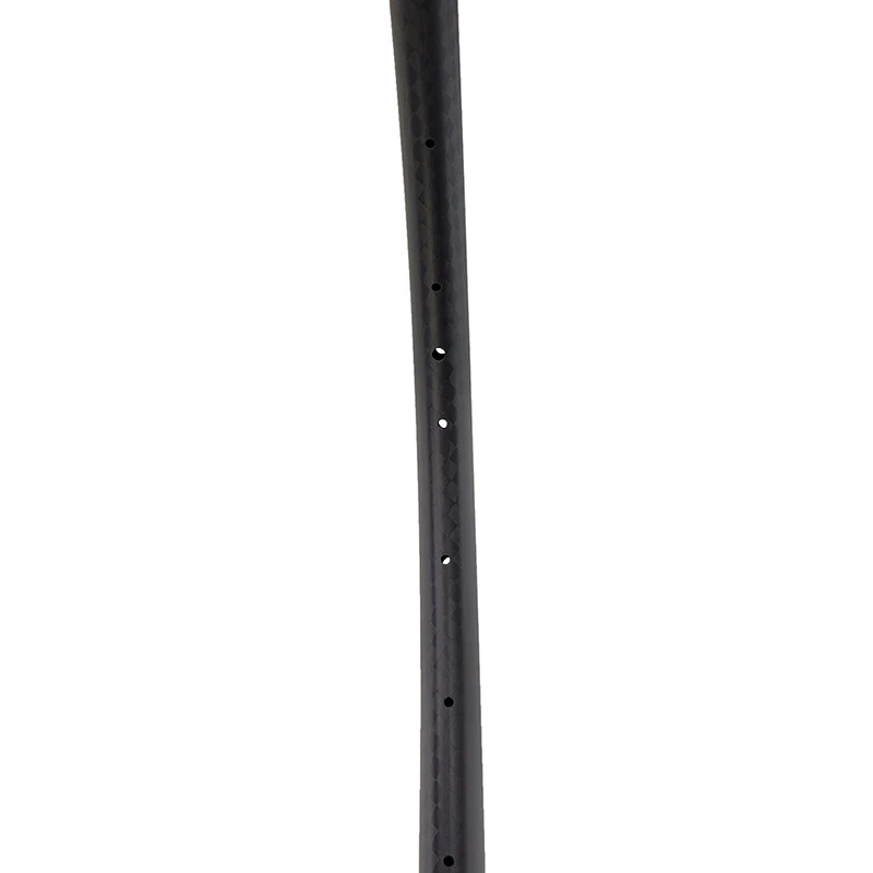 Gravel Road Dsic Bike Carbon Rim 700c 28mm Wide UD 3K 12K Clincher Tubeless