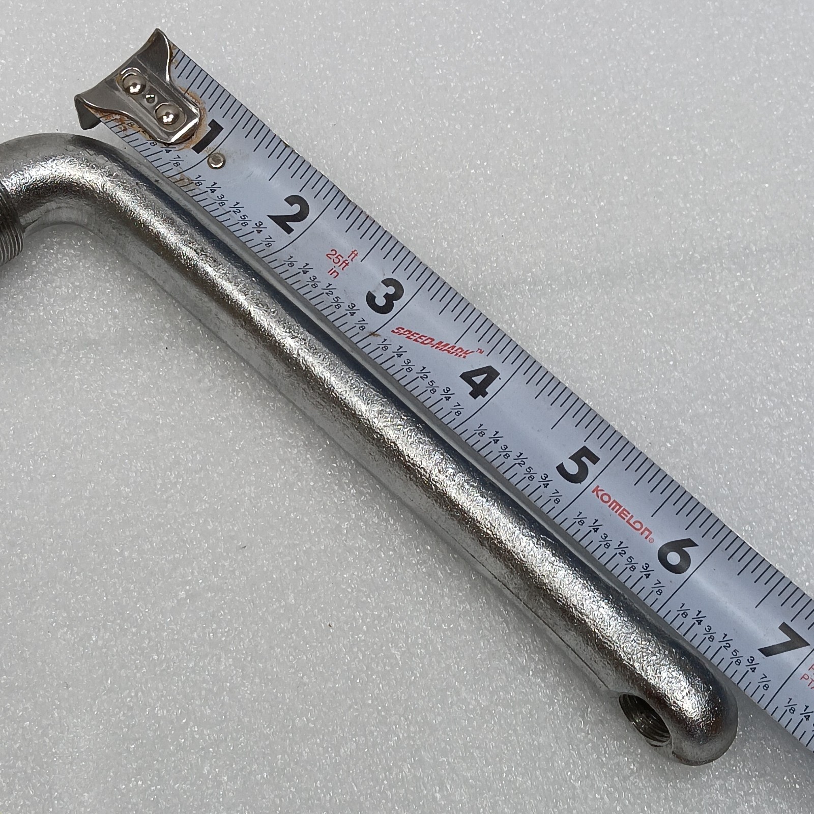 One Piece Chrome Bicycle Crank Arm 165mm 6-1/2″ For Schwinn 28TPI