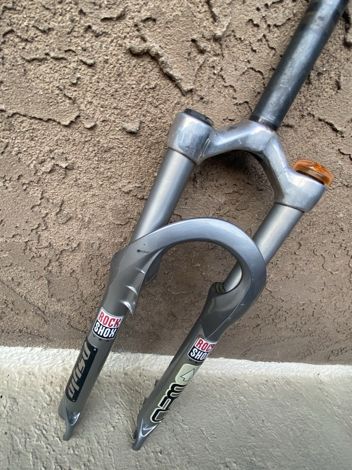 Gray Rock Shox Psylo C U-Turn Hydacoil 80-125mm 1-1/8” 26″ Suspension Fork