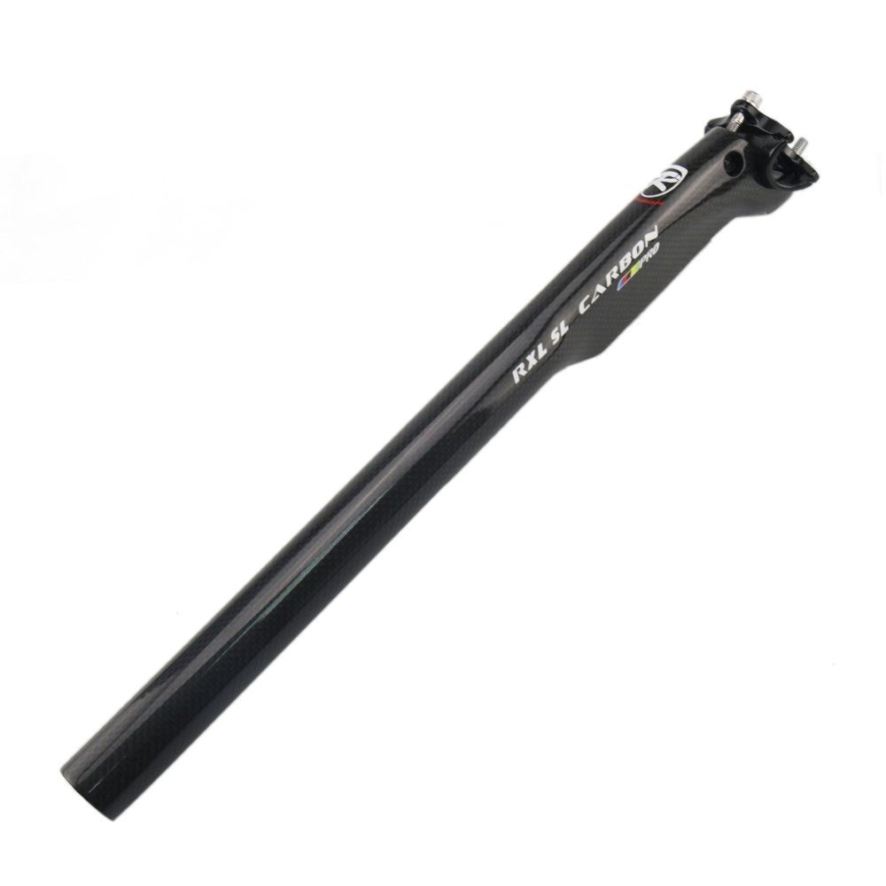 RXL SL Carbon Fiber Bicycle Seatpost 27.2/30.8/31.6mm Adjustable