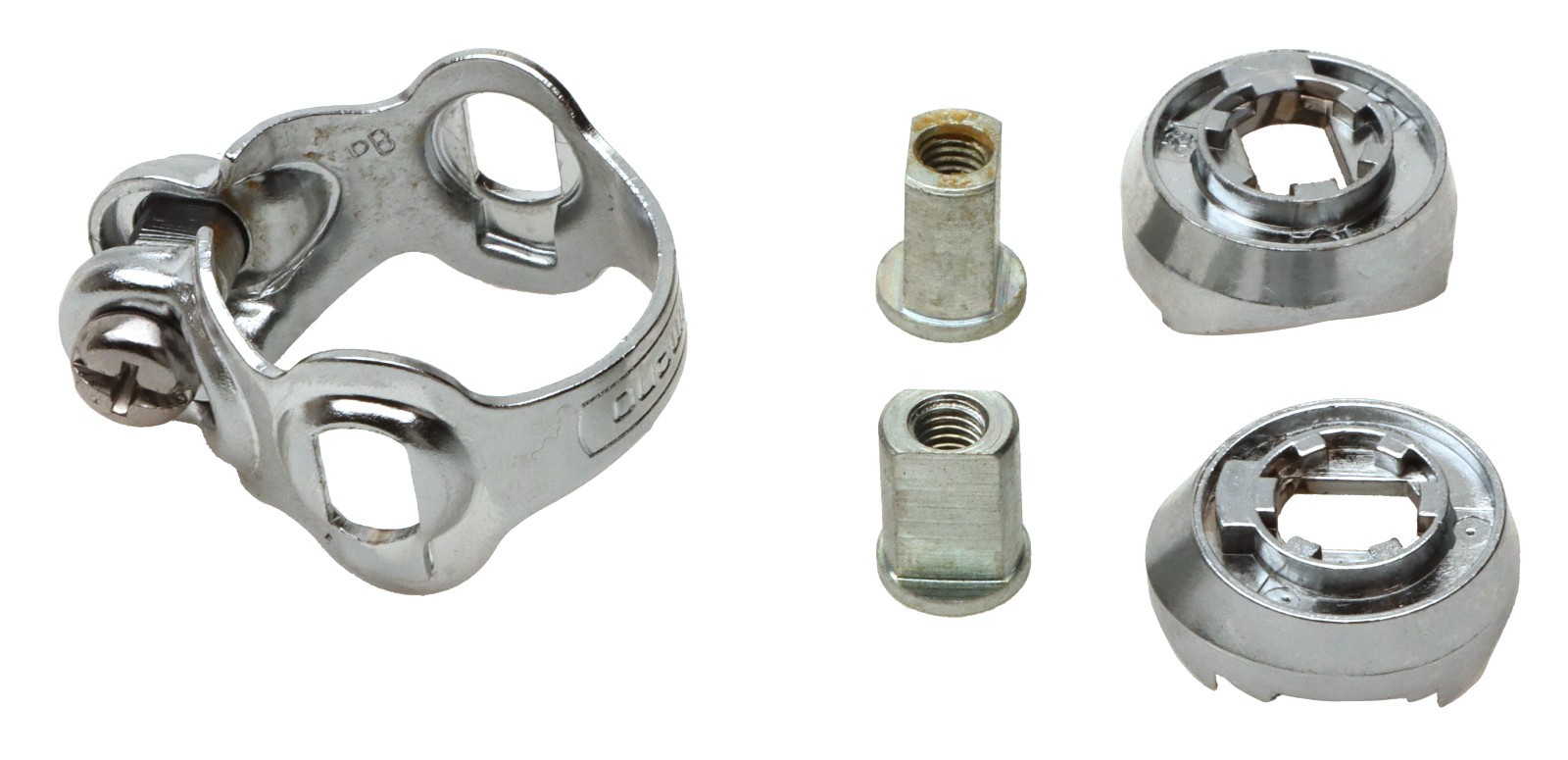 Shimano Downtube Shifter Mount Clamp 28.3mm Silver NOS NEW