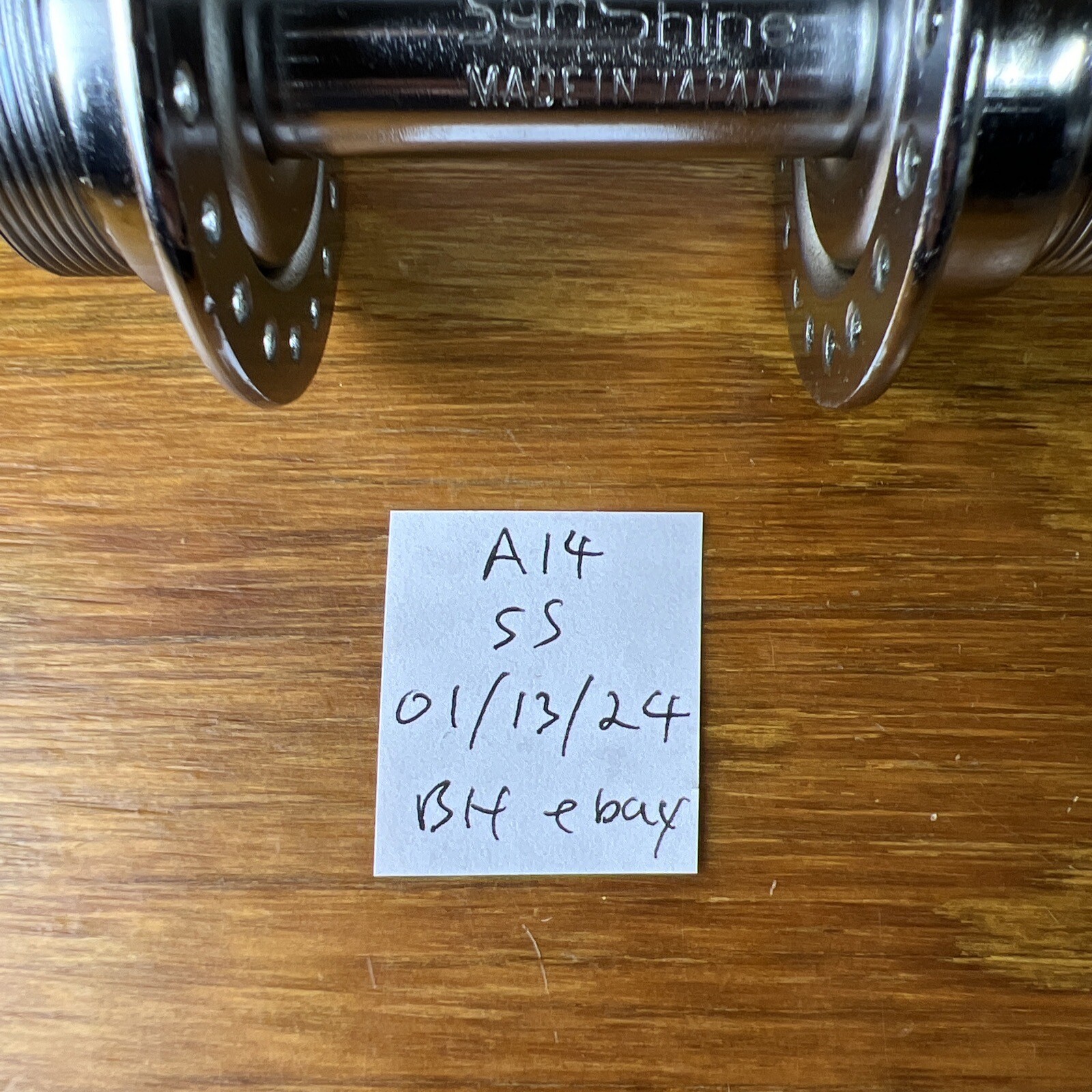 Sunshine Bolt On Rear Hub 36 Hole Japan Fits Old School BMX & Others NOS