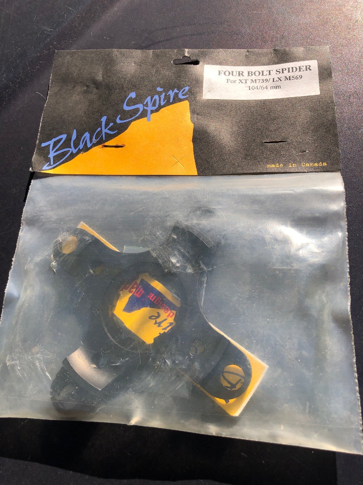 NOS Blackspire XT /LX 4 Bolt Spider 104/64 mm