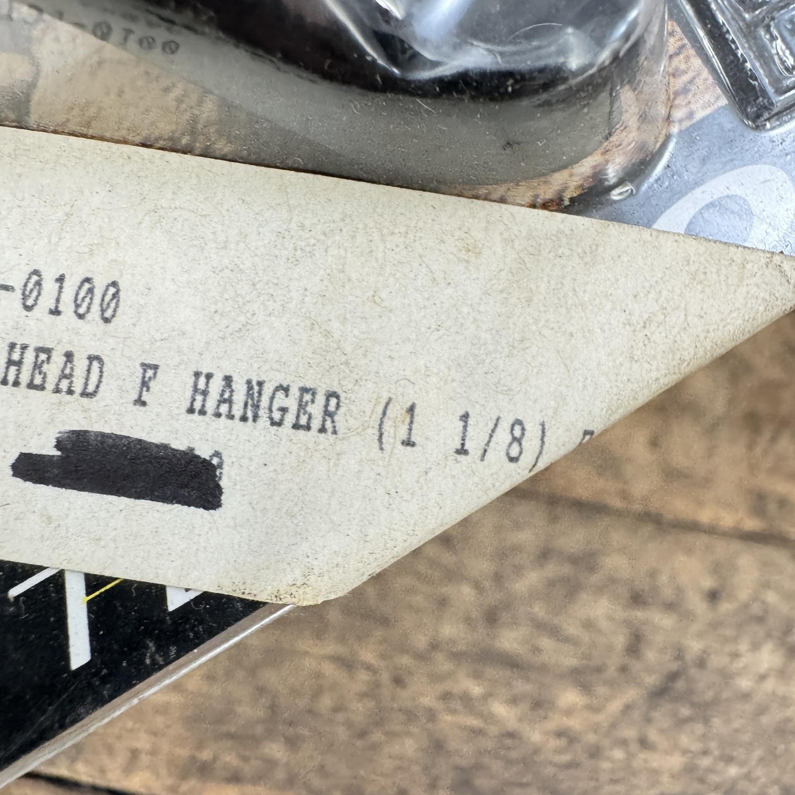 Vintage Tektro RBP Brake Cable Hanger Aheadset 28.8mm Black NOS 90s MTB 1 1/8