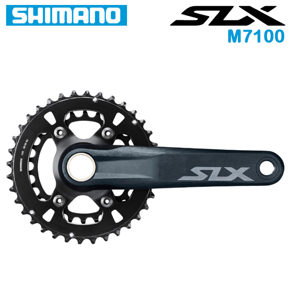 Shimano SLX FC-M7100 2×12 Speed Hollowtech II Crankset 170mm 175mm 36-26T MTB