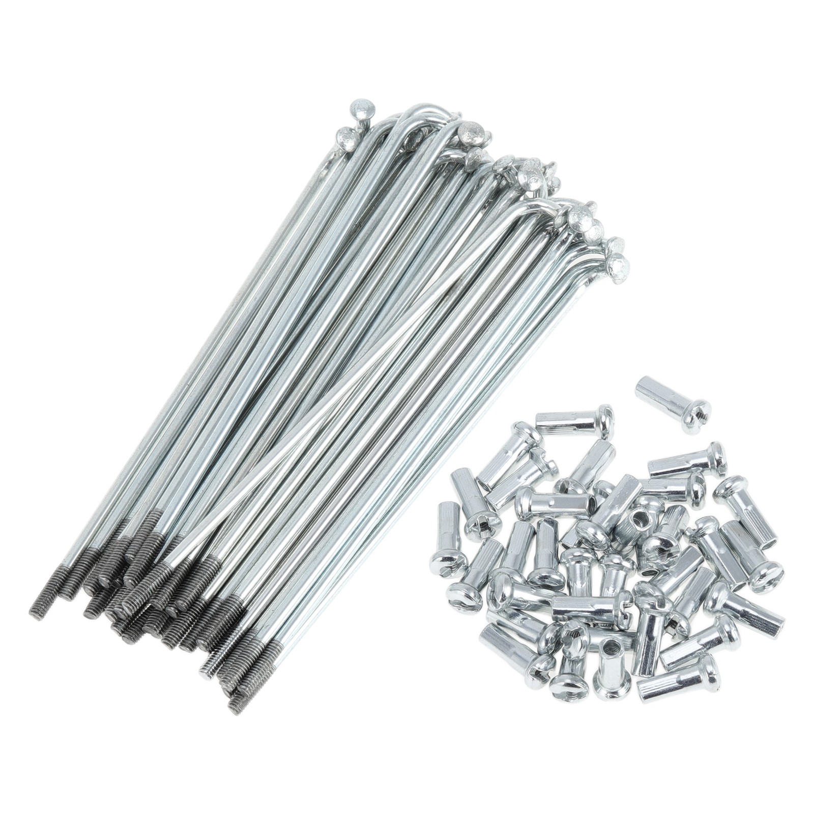 36 Set Bike Spokes 13G 89mm Galvanized Steel for Bicycle
