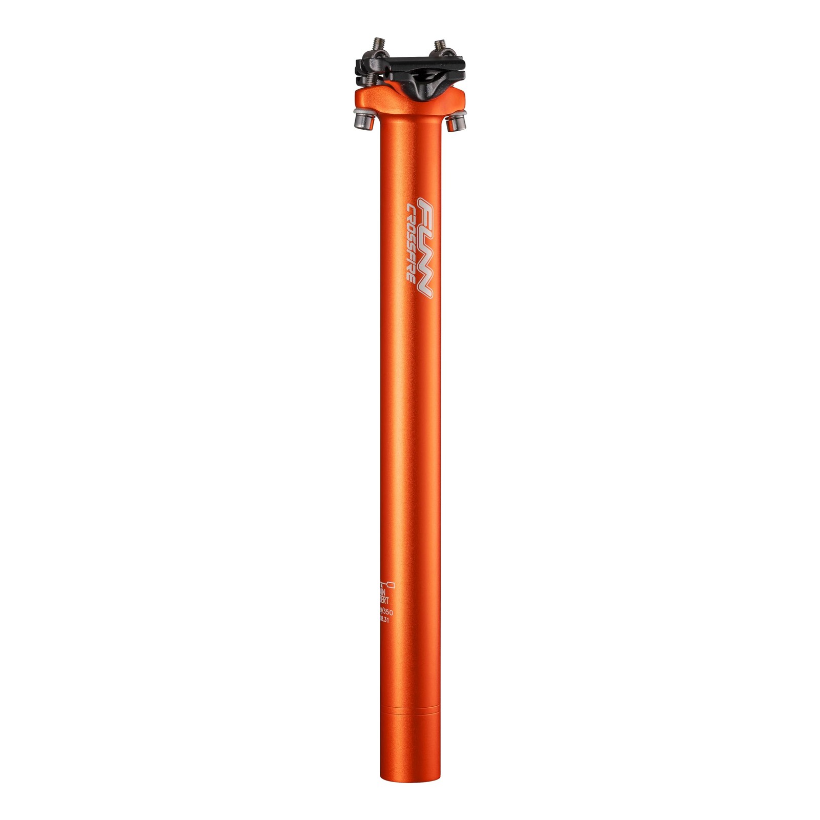 Funn Crossfire Bike Seat Post, Length 350mm, Diameter 27.2mm, Aluminum Alloy …