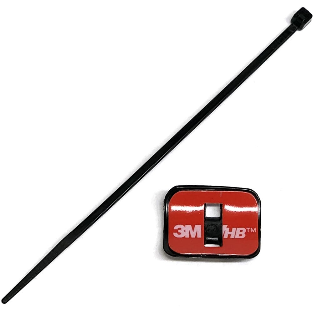 Syncros 3M Self-adhesive Cable Guides w/ Zip Ties Pack of 2