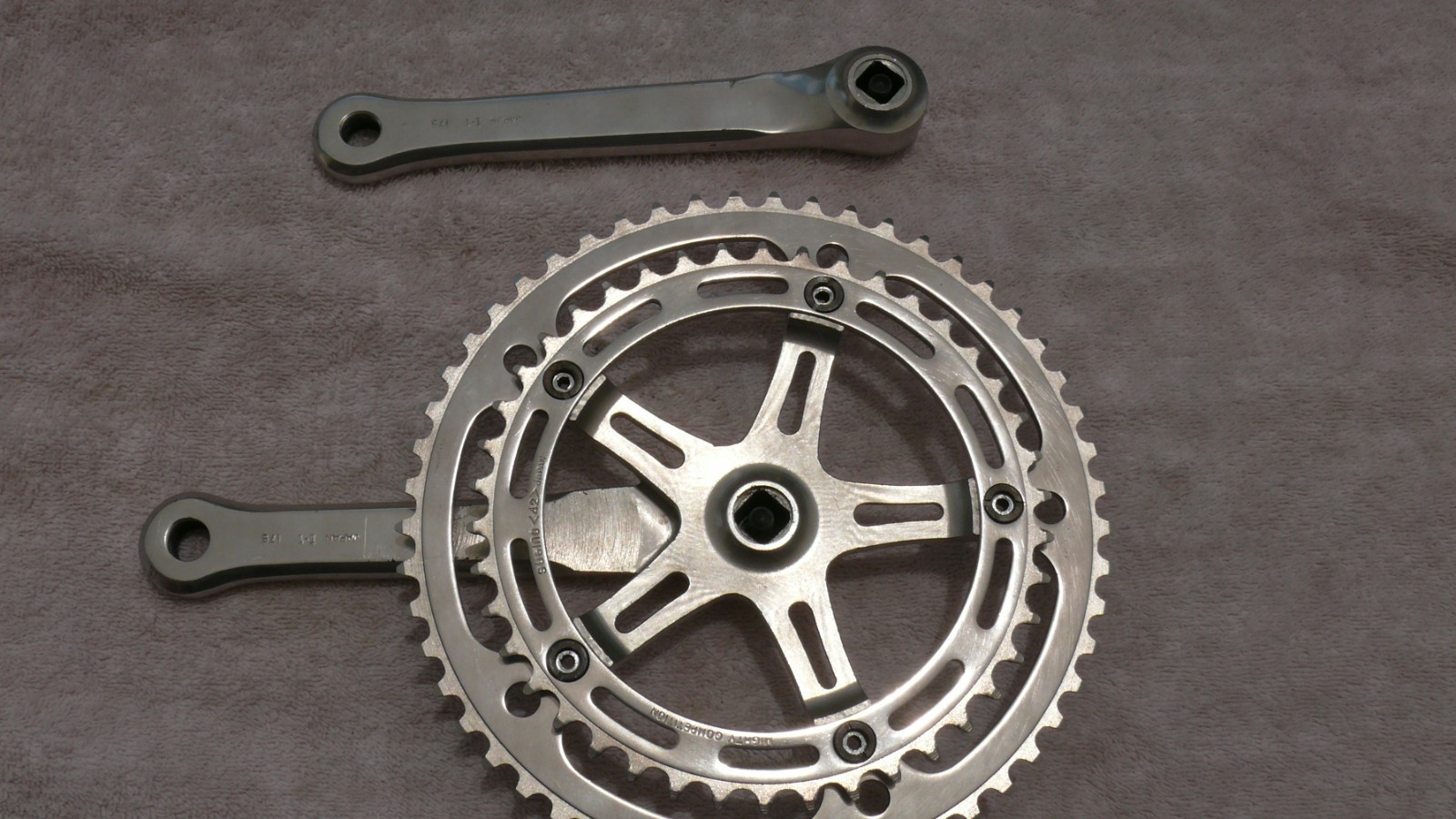 Sugino Super Mighty Crank with Rings