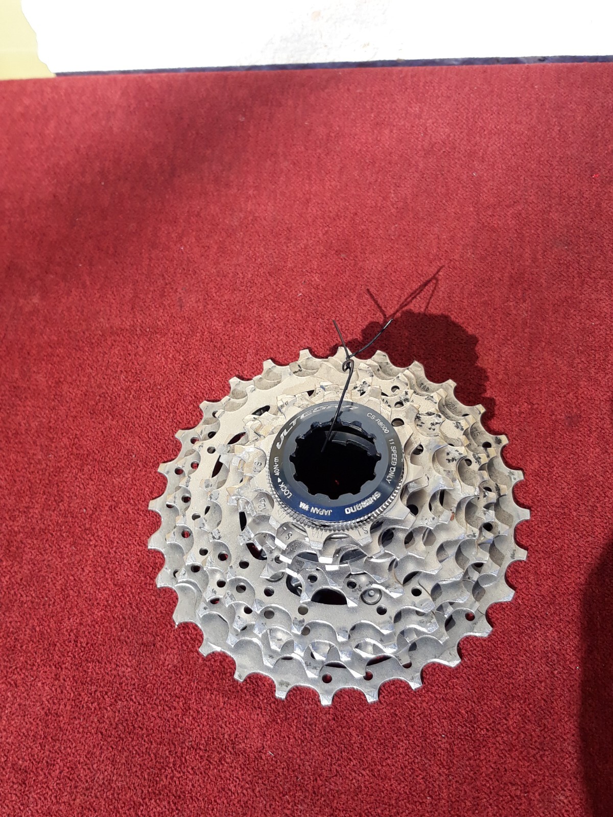 Shimano Ultegra CS R8000 11 speed Cassette 11-28t Gently Used 700c Race Japan