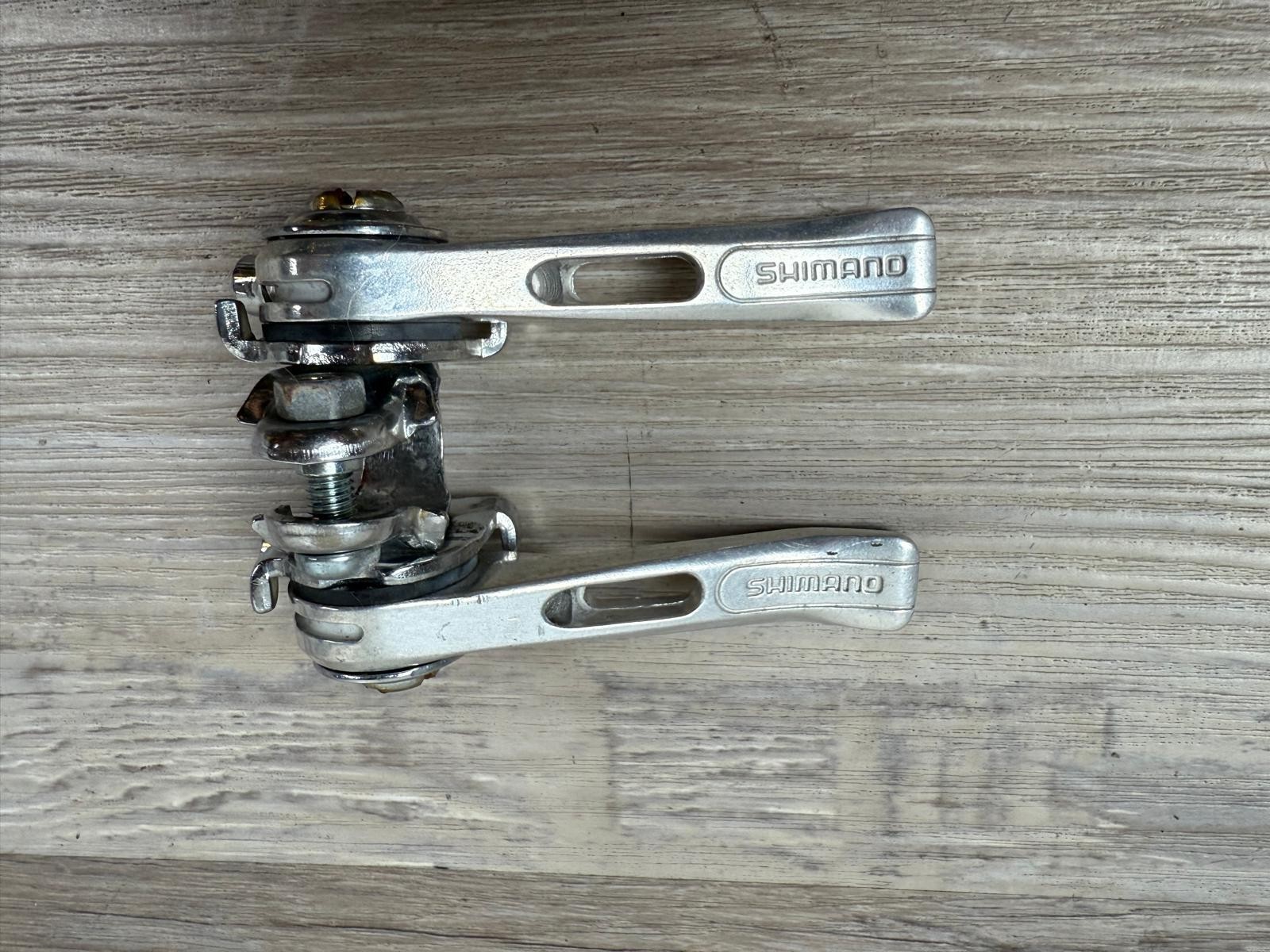 Vintage Shimano Stem Shifter Set Z401 Shift Lever Friction SL-Z401 22.2mm