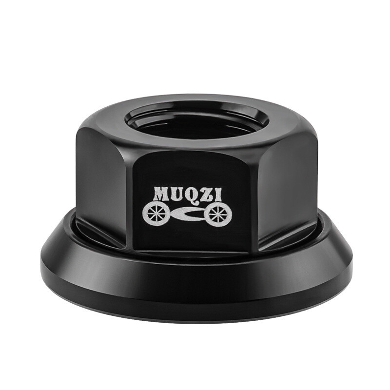 M10 Hub Axle Nut 3/8 Bicycle Wheel Axle Screw 7075 Aluminum Alloy Hub Bolts