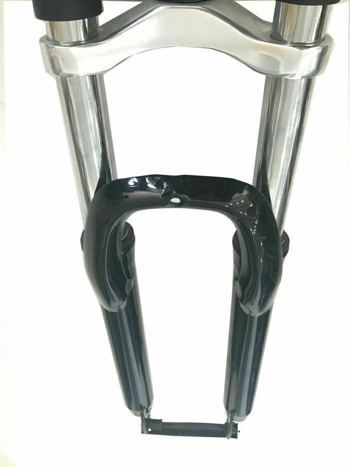 CDHPOWER Black Felt Faker Gas Frame 3.4L &26″ Suspension Fork-Gas Motorized Bike