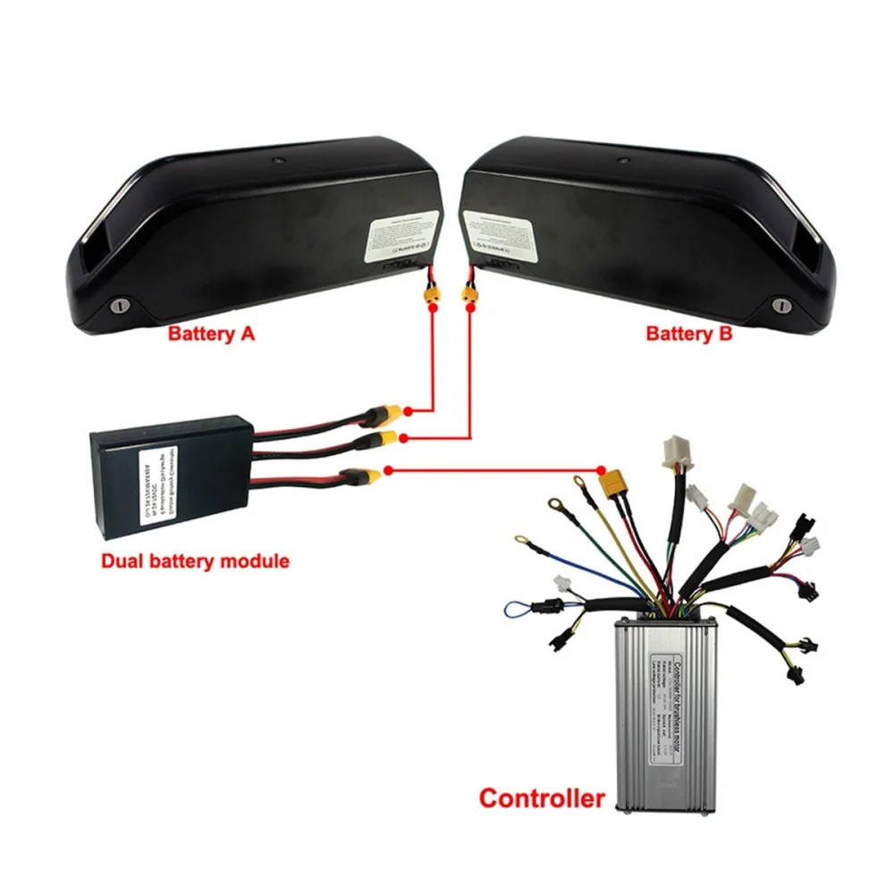 E-Bike‌ 20A 30A 40A 20V to 80V Dual Battery Parallel Module Balancer Protection
