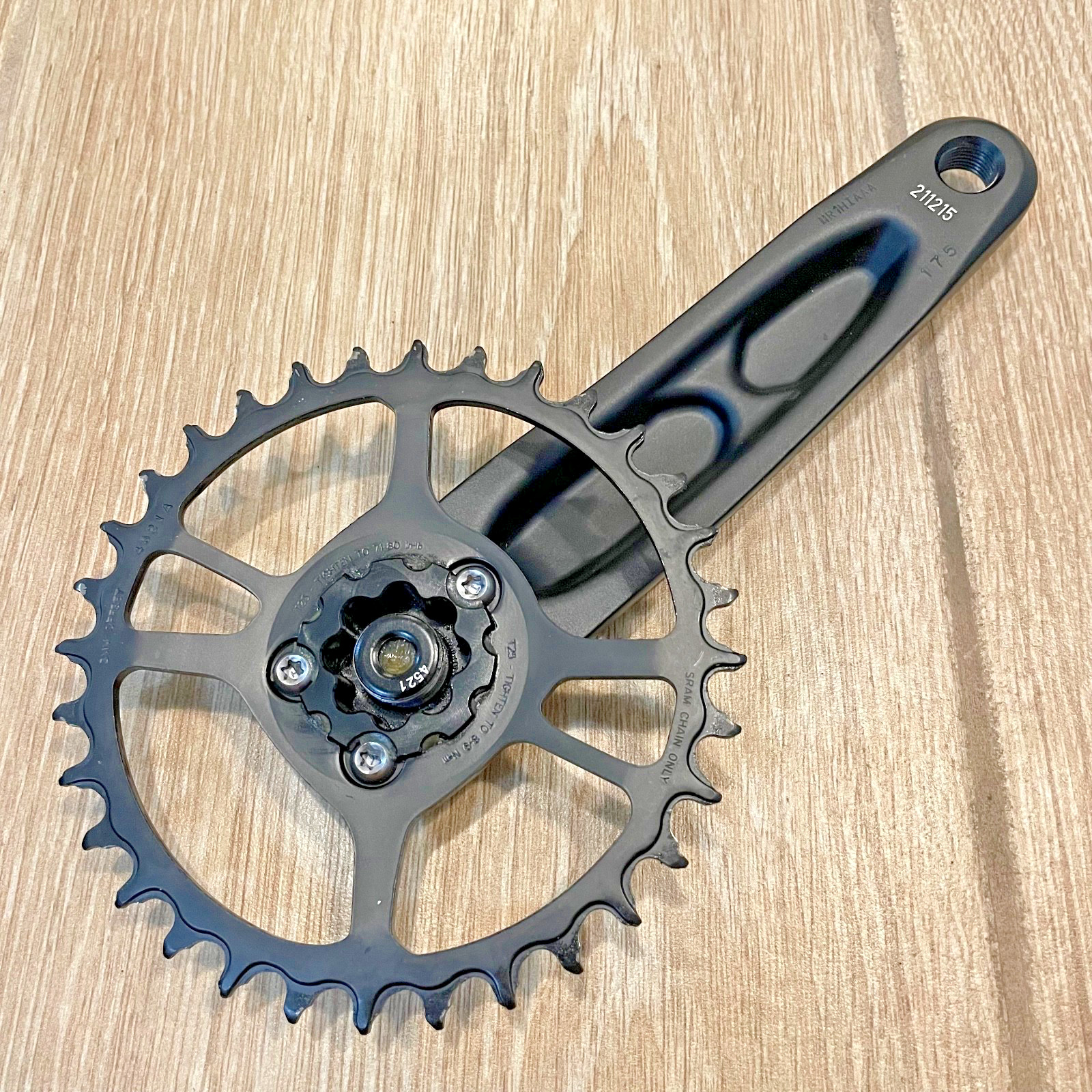 SRAM NX Eagle Crankset – 175mm, 12-Speed, 32t, Direct Mount, DUB Spindle