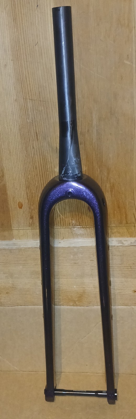 New Purple Carbon Gravel Disc Fork w/ Adjustable Rake. 50mm Or 55mm Flip Chip.